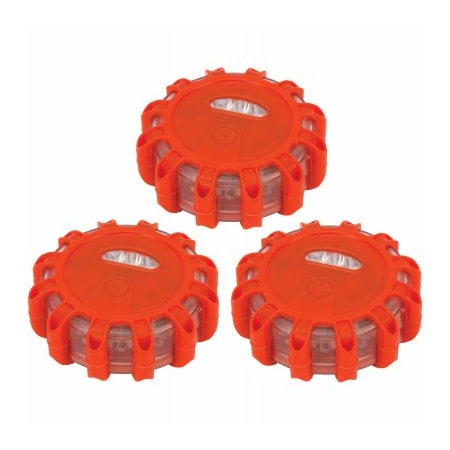 Performance Tool 3PK LED Safe Road Flare W2343